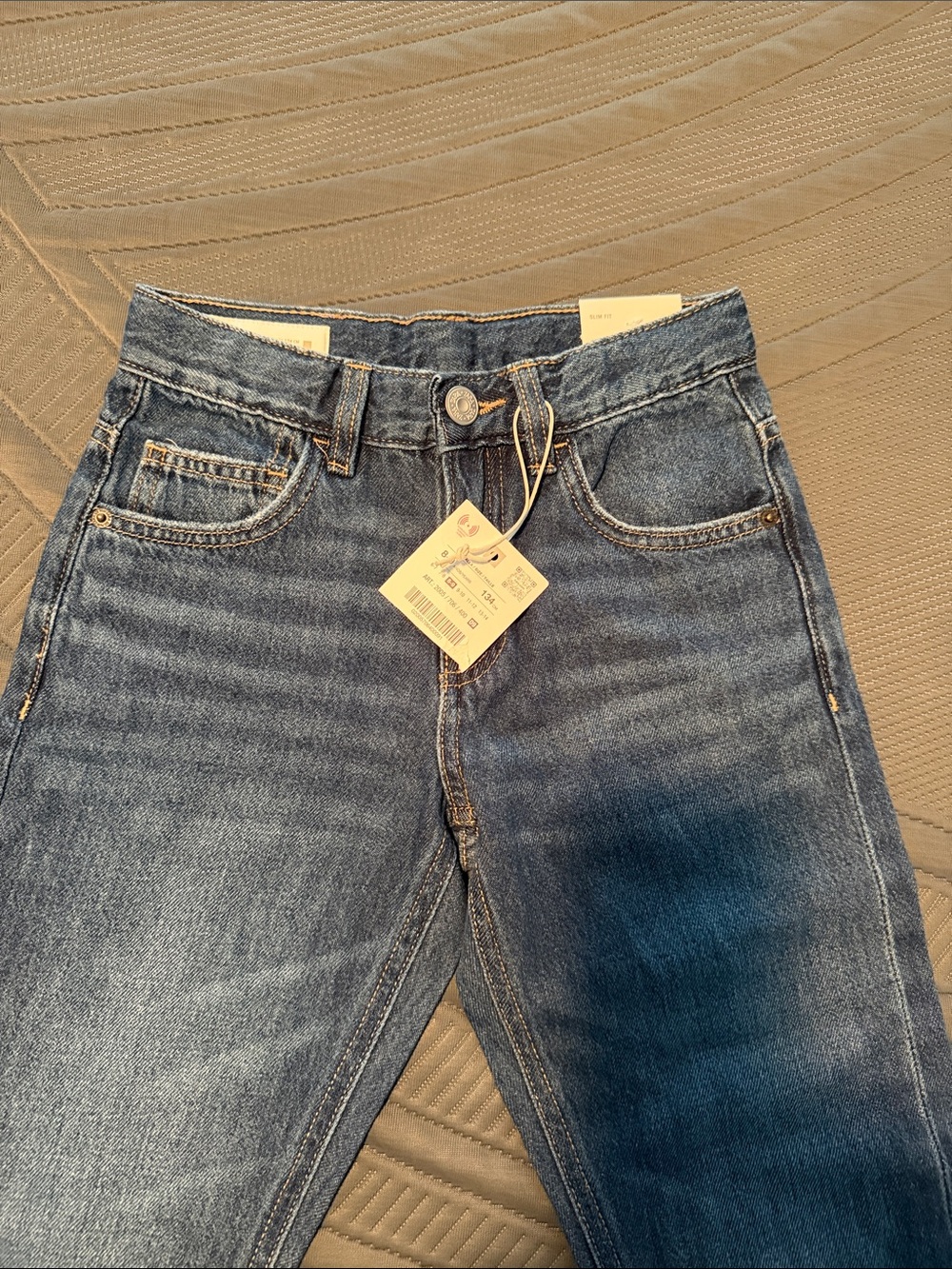 Zara Boys Jeans – Size 8–9 Years / 134 cm .